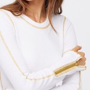 Free People Zipper Cuff Thermal